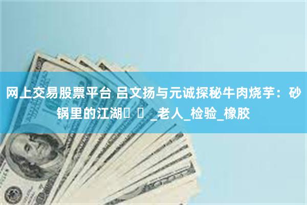网上交易股票平台 吕文扬与元诚探秘牛肉烧芋：砂锅里的江湖​​_老人_检验_橡胶
